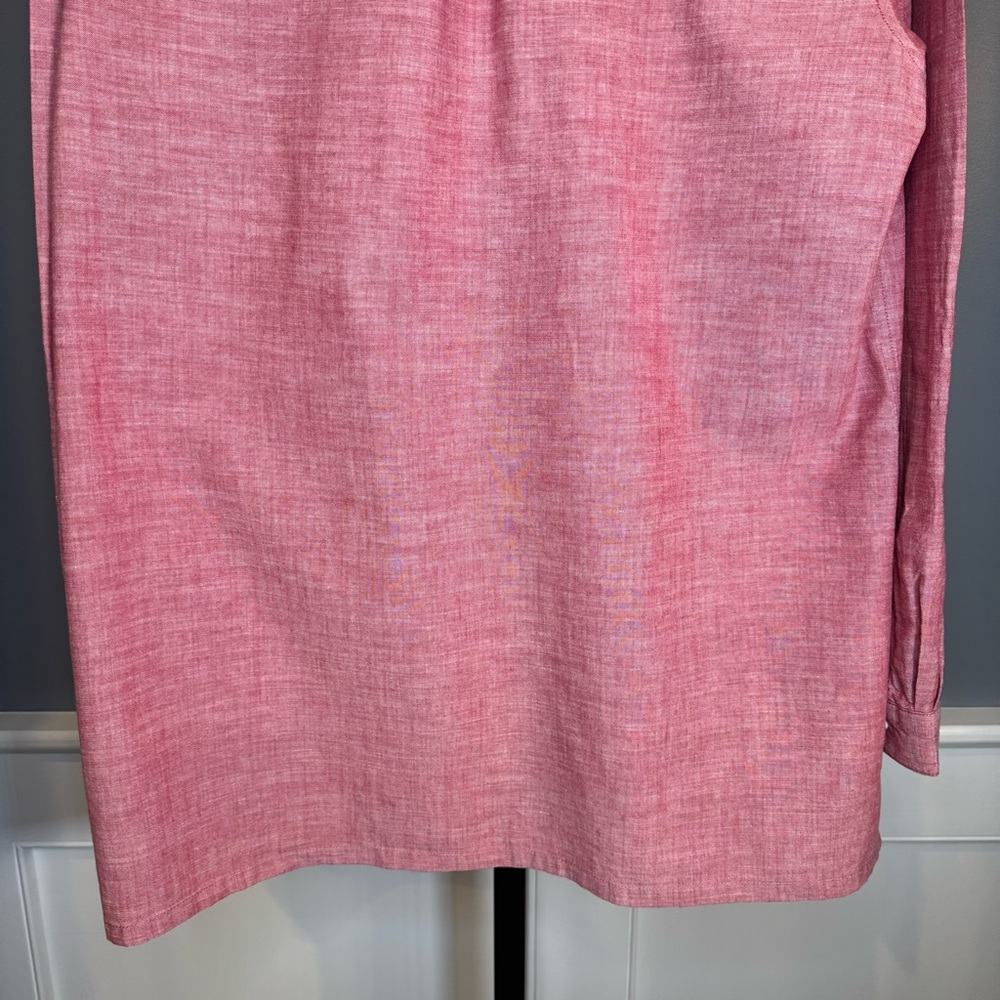 Duluth Trading Co Red Cotton Pullover Tunic Shirt‎ Women’s L - Picture 12 of 12